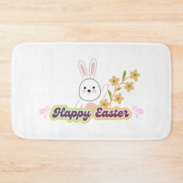 Item preview, Happy Easter Fun Retro Pastel Easter Bunny - Easter Typography designed and sold by Cawaiico.