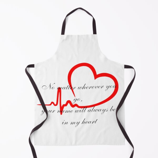 Item preview,  No matter wherever you go, your name will always be in my heart designed and sold by khadijat297.