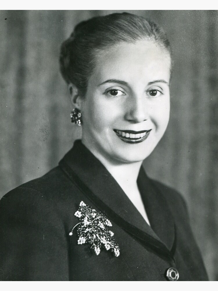 " First Lady Of Argentina Eva Peron" Poster By Line77 | Redbubble