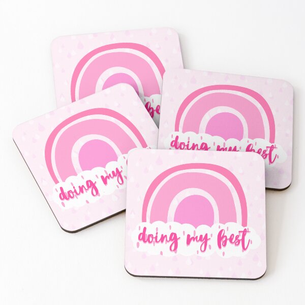 Item preview, Doing My Best - Pink Rainbow designed and sold by SunnyAlloy.