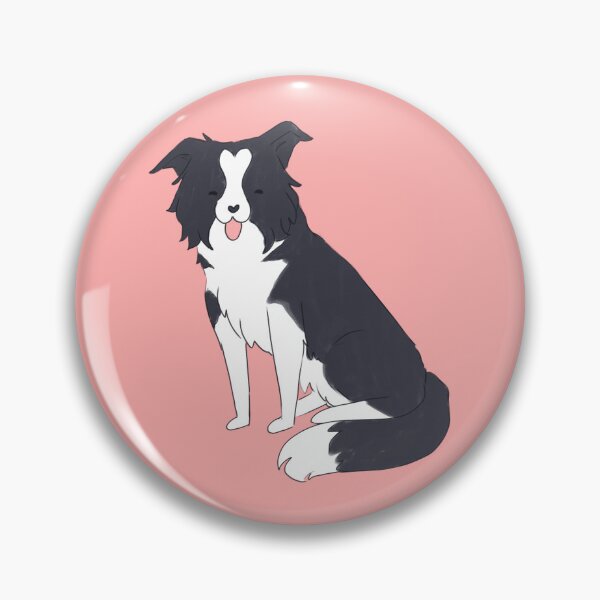 Item preview, Border collie adorable dog cartoon illustration  designed and sold by Yarafantasyart.