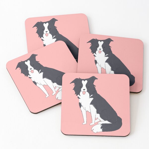 Item preview, Border collie adorable dog cartoon illustration  designed and sold by Yarafantasyart.