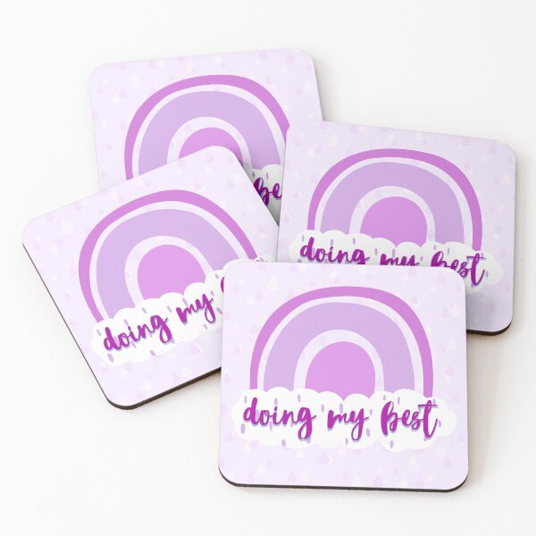 Item preview, Doing My Best - Purple Rainbow designed and sold by SunnyAlloy.
