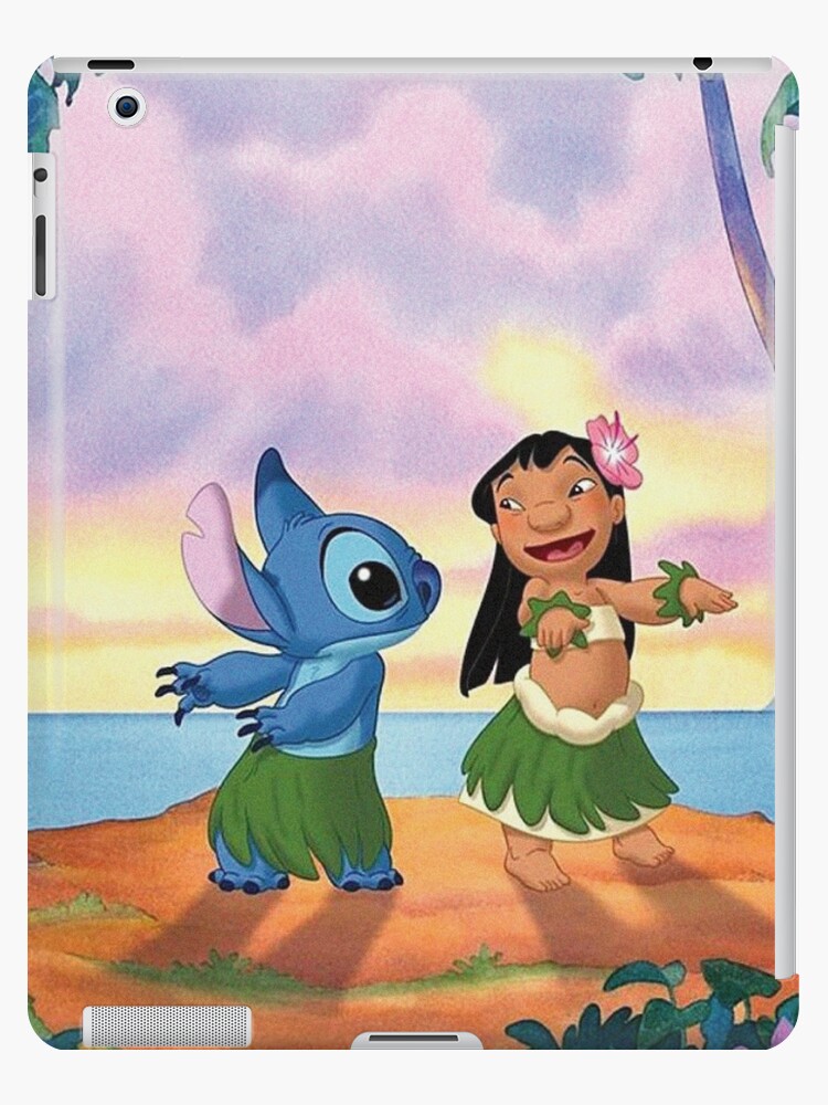 Lilo and Stitch illustration iPad Case & Skin for Sale by JakeGoodwin