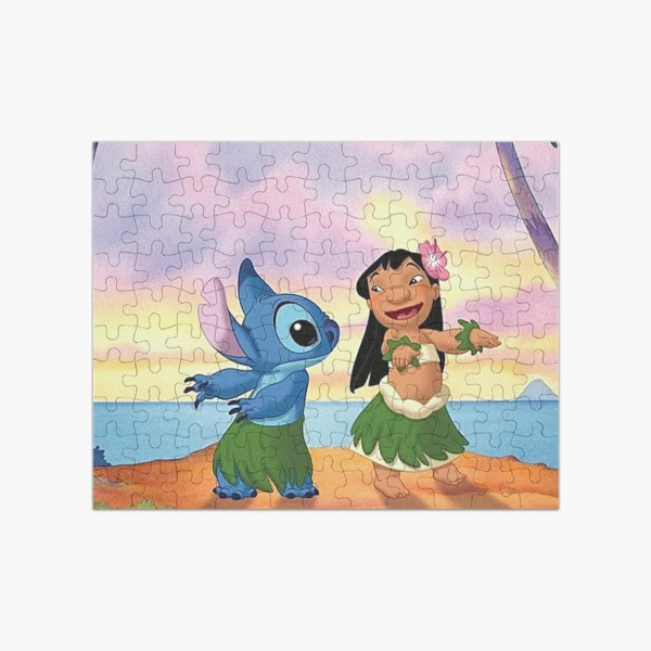 Lilo and stitch Jigsaw Puzzle by Rick digital Art - Pixels Merch