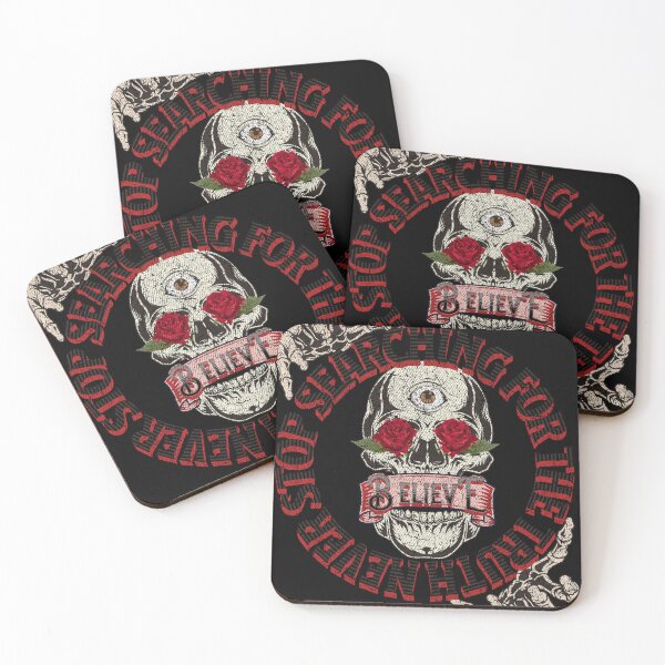 Item preview, Skull Roses BeLIEve Truth Seeker HeavyMetal Streetwear  designed and sold by StreetGlory.