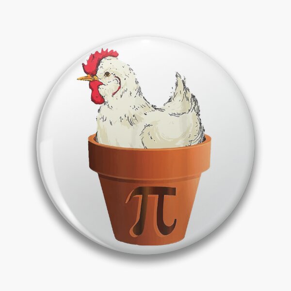 Item preview, Funny Chicken T-shirt - Chicken Pot Pie (Pi) designed and sold by SunsetGloww.