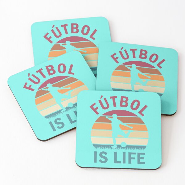 Item preview, Fútbol Is Life Football and Soccer Lover Vintage Retro Sunset designed and sold by AlexLam2.