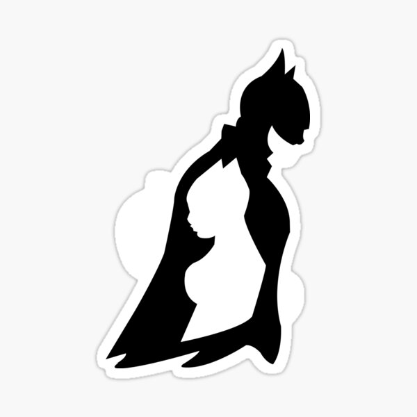 Item preview, Bat-Cat Silhouette Superhero Design designed and sold by HeroesApparel.