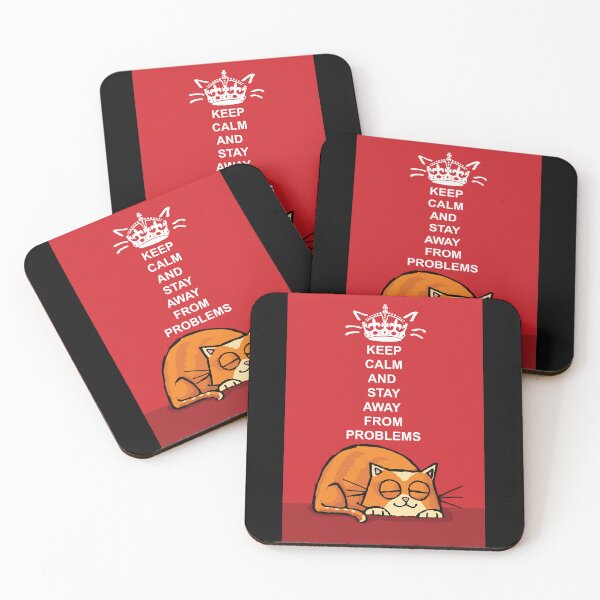 Item preview, keep calm and stay away from problems designed and sold by Kimonio.