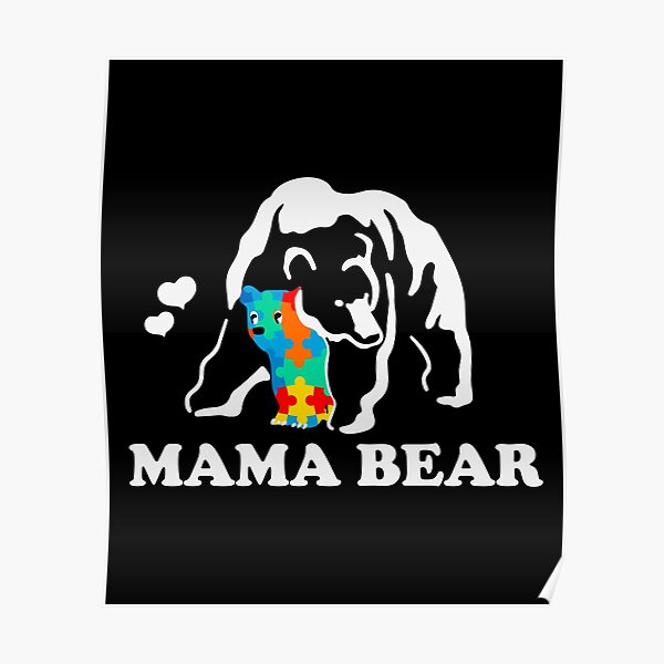 Autism Bear Family - Mama Bear