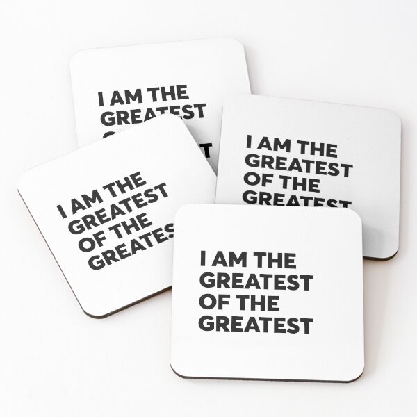 Item preview, I am the greatest of the greatest - black designed and sold by tuapekkong2001.