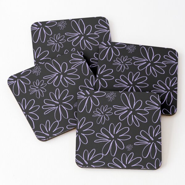 Item preview, Purple Flower Floral Graphic Design  designed and sold by Schrodinger's  Clothing.
