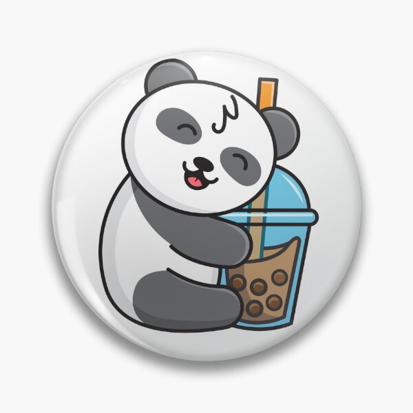 Item preview, cute panda with milk designed and sold by Reo12.