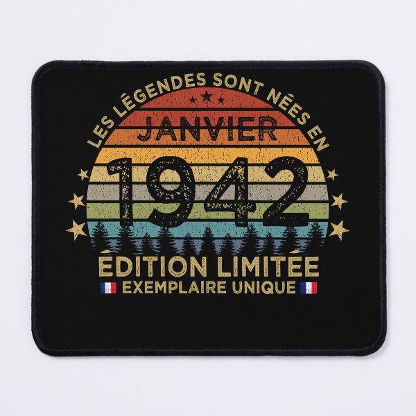 Item preview, Anniversaire 80 Ans Les Legendes Sont Nees en Janvier 1942 designed and sold by cssdru.