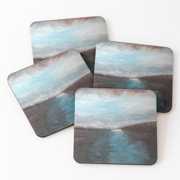 Item preview, Blue Horizon ~ Acrylic Painting  designed and sold by Bellefleurista.