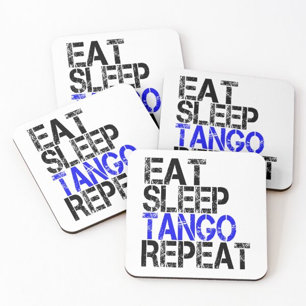 Item preview, Eat Sleep Tango Repeat, Grunge  designed and sold by ACC .
