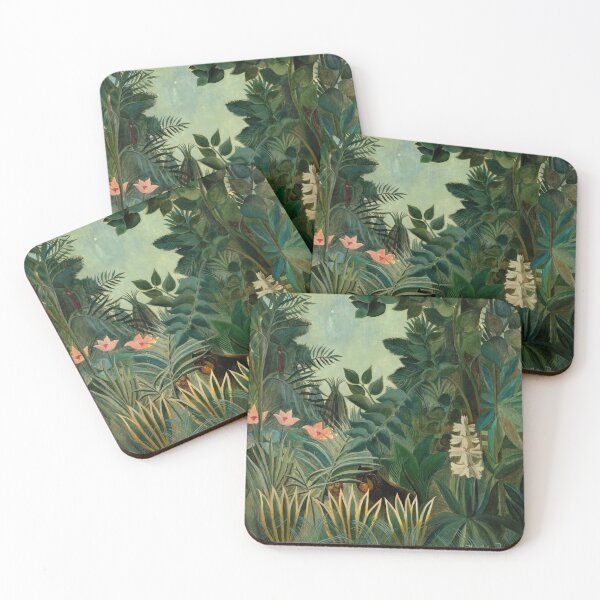 Item preview, The Equatorial Jungle by Henri Rousseau designed and sold by AestheticsXarts.