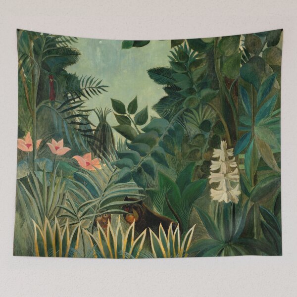 Item preview, The Equatorial Jungle by Henri Rousseau designed and sold by AestheticsXarts.