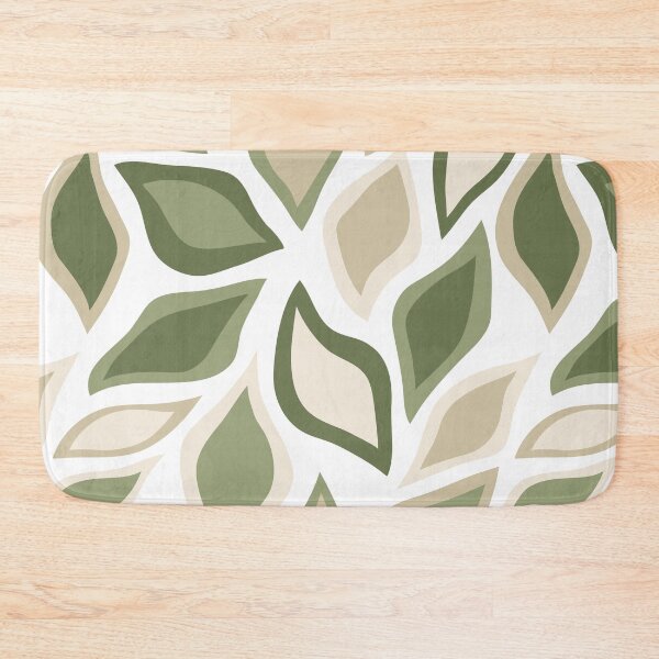 Item preview, Modern Green Leaves Camo Pattern designed and sold by TeeBeesDesign.