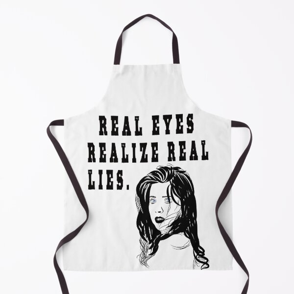Item preview, real eyes realize real lies designed and sold by GOLDFAMILYSHOP.