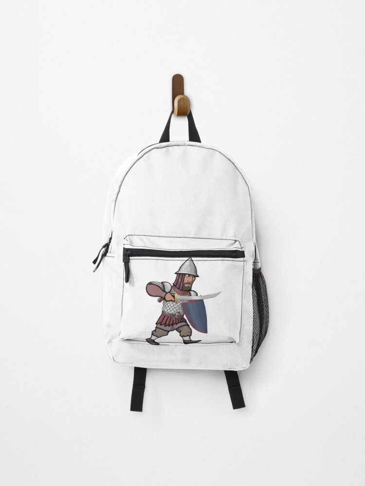 Thumbnail 1 of 3, Backpack, Byzantine Soldier designed and sold by foojer.