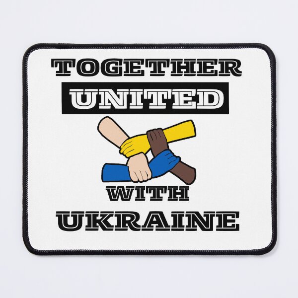 Item preview, I stand with UKRAINE T SHIRT / UKRAINE STRONG T SHIRT designed and sold by JAdotdotDesigns.