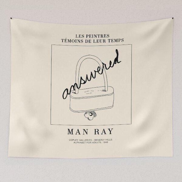 Item preview, Man Ray-Answered-Alphabet for Adults, 1948 designed and sold by tristina94.