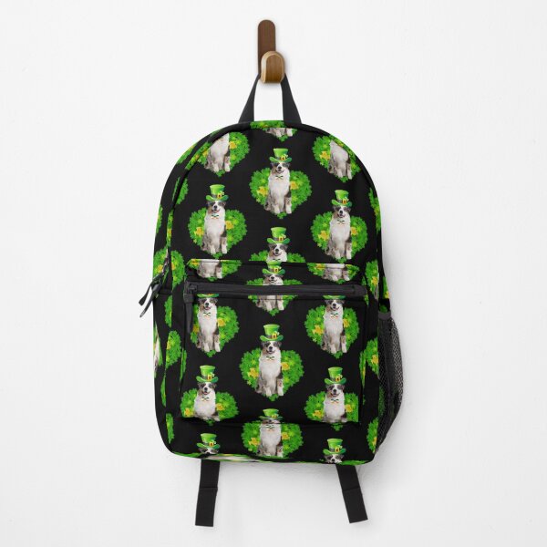 Item preview, Cute Australian Shepherd St Patrick's Day, Lucky Australian Shepherd Dog Shamrock designed and sold by Sven Seiler.