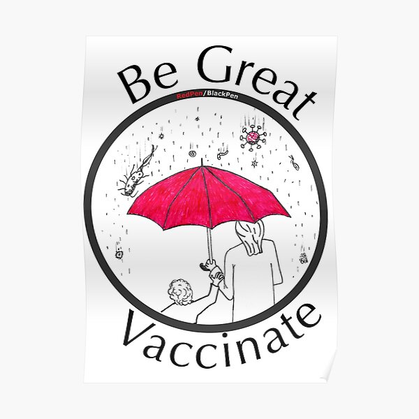 Be Great, Vaccinate! Poster