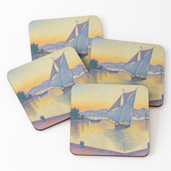 Item preview, The Port at Sunset, Opus 236 (1892) - Paul Signac designed and sold by SALON DES ARTS.