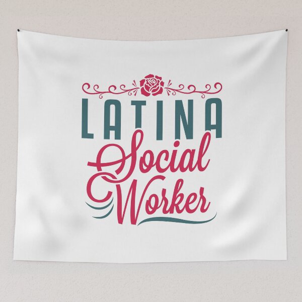 Item preview, Latina Social Worker LCSW Hispanic  designed and sold by jaygo.