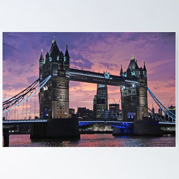 Item preview, Tower Bridge sunset designed and sold by Uzma Mahyudin.
