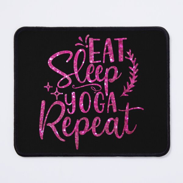 Item preview, Eat Sleep Yoga Repeat ,funny yoga gift designed and sold by lapolonaise.