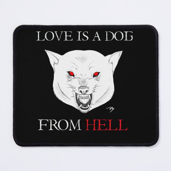 Item preview, Love is a dog from hell designed and sold by monstruodelicado.