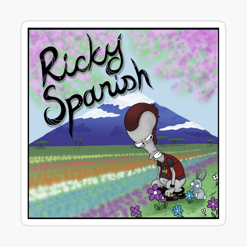 Ricky Spanish - Roger the Alien American Dad - Beautiful Landscape | Poster