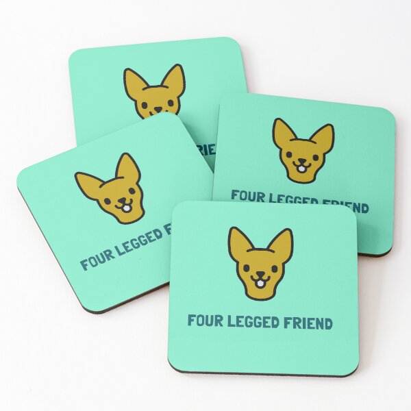 Item preview, Four Legged Friend (Blue) designed and sold by kookycomet.