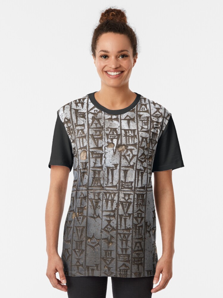 Thumbnail 2 of 5, Graphic T-Shirt, CODE OF HAMMURABI For Fun designed and sold by MulAlb224.