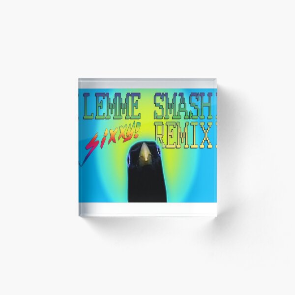 LetRonSmash Acrylic Block