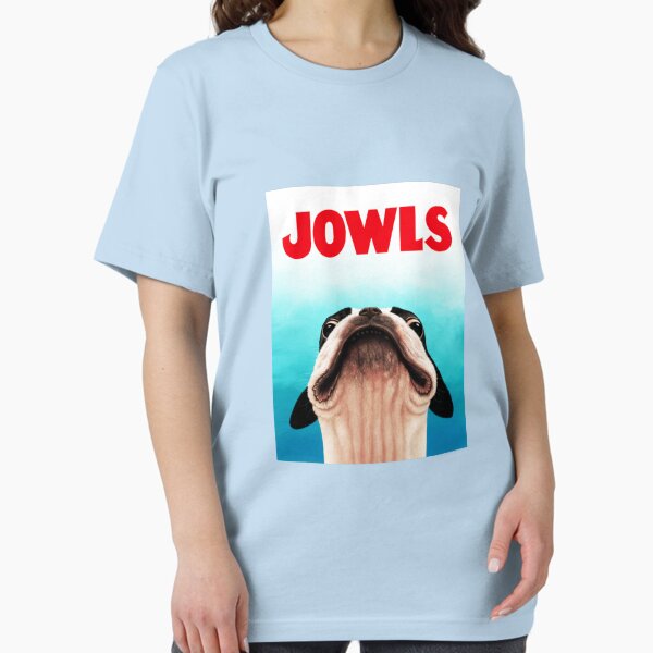 Item preview, Jowls Boston Terrier poster Classic T-Shirt designed and sold by LennartMerkel.