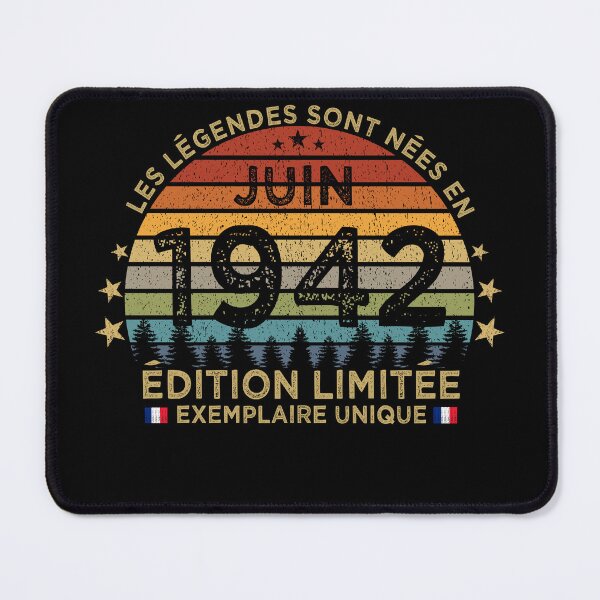 Item preview, Anniversaire 80 Ans Les Legendes Sont Nees en Juin 1942 designed and sold by cssdru.