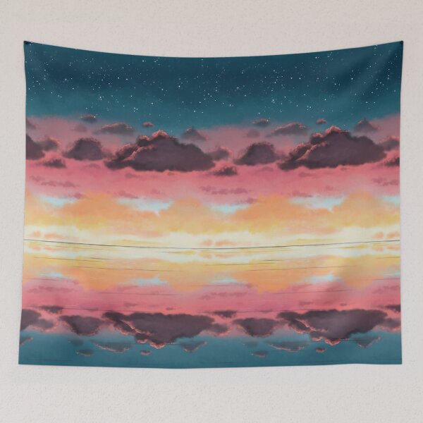 Item preview, Fantasy Sky - Seamless Design designed and sold by KaleyObsidia.