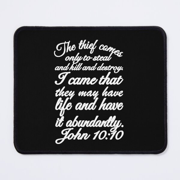 Item preview, John 10:10 designed and sold by WBEM.