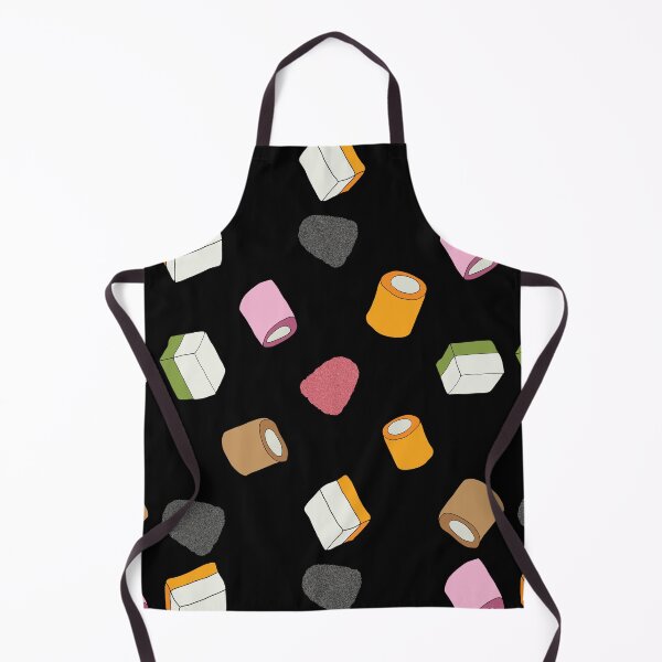 Item preview, Dolly Mixture/Pick and Mix Sweets Colourful Pattern on Black designed and sold by yellowkats.