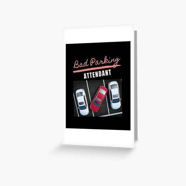 Item preview, Bad Parking Attendant Funny Essential T-Shirt designed and sold by WilkDesign.