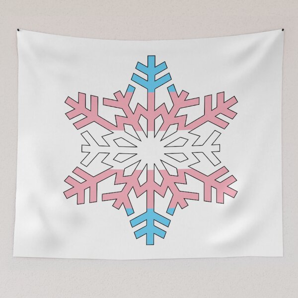 Item preview, Transgender Snowflake designed and sold by Queer Creations.