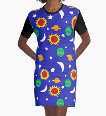 Wird im Weltraum verloren T-Shirt Kleid