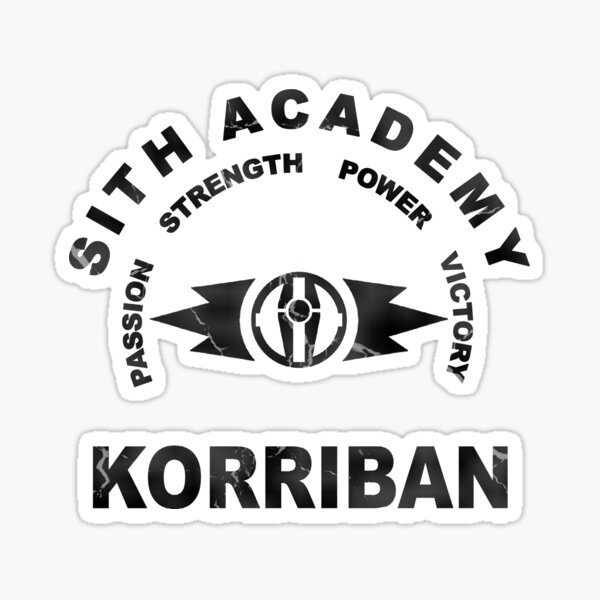 Sith Academy Logo Sticker