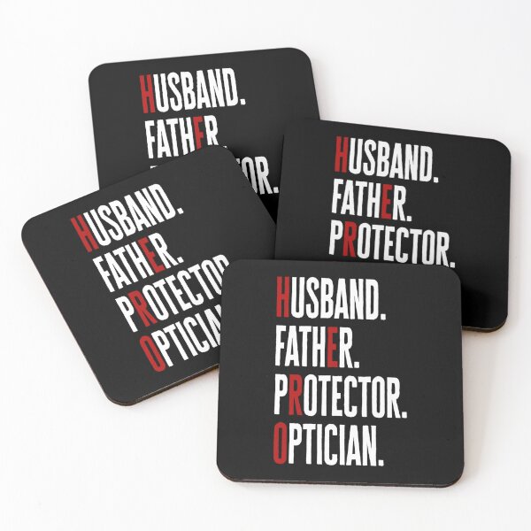 Item preview, Husband Father Protector Optician. designed and sold by TeesLina.