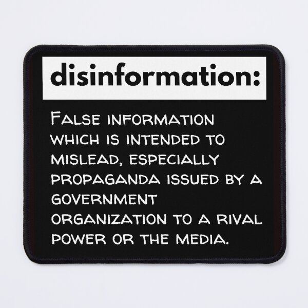 Item preview, Disinformation design.  designed and sold by ShakingTrees.